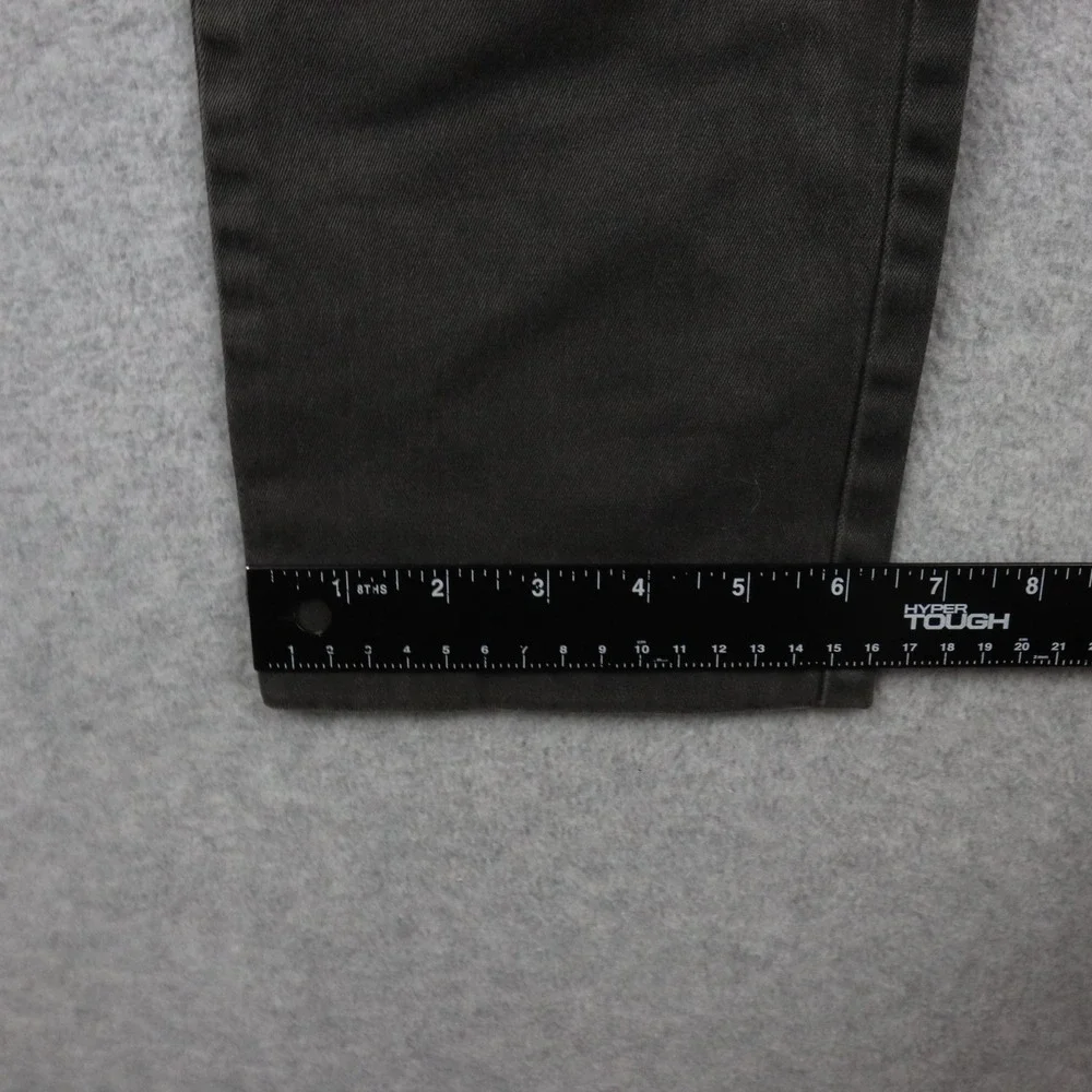 J Crew Pants Mens 30x30 484 Slim Fit Stretch Chino Casual  Flat Front Dark Brown